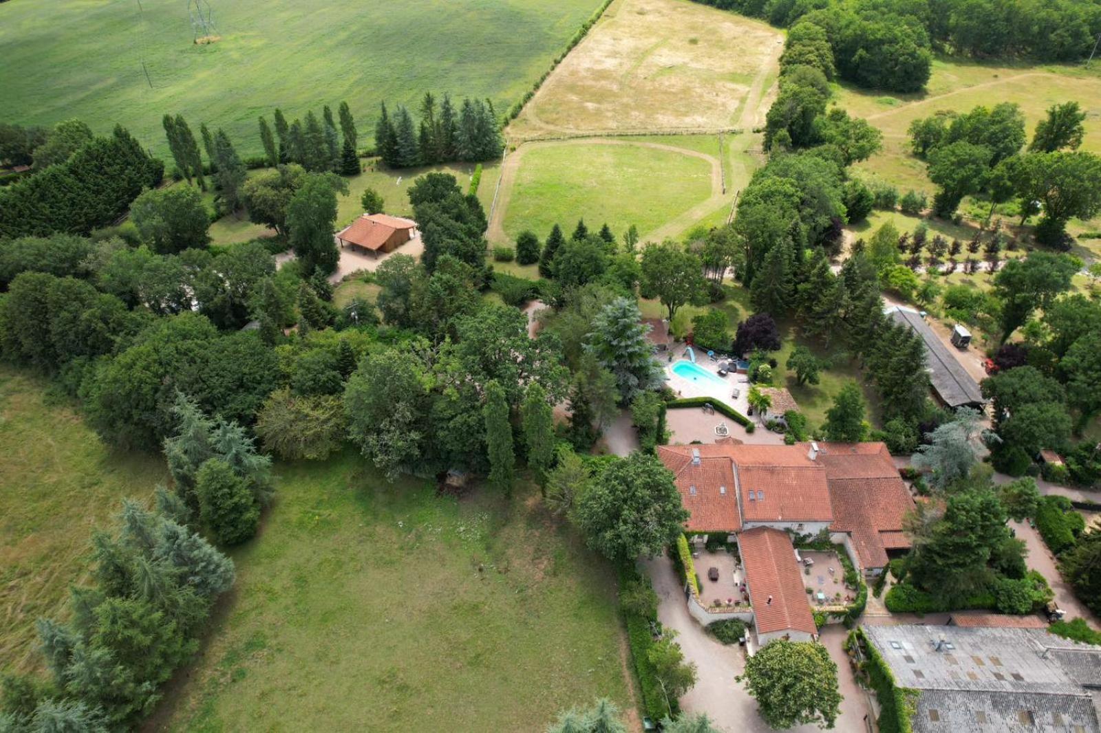 Les Grozilles Bed & Breakfast Feuillade Eksteriør bilde